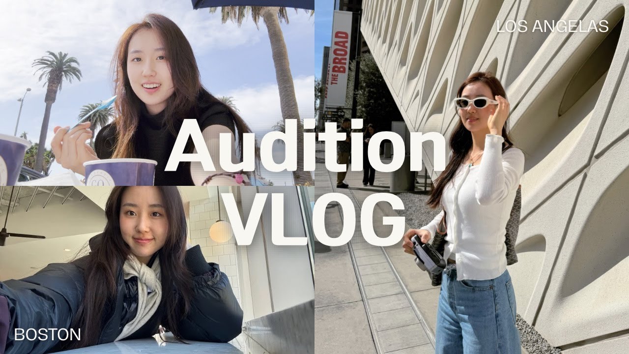 [연세대 음대 졸업생 VLOG] 미국 음대 석사 오디션 브이로그 보스턴 ,엘에이 | NEC, Colburn Live Audition in Boston & LA