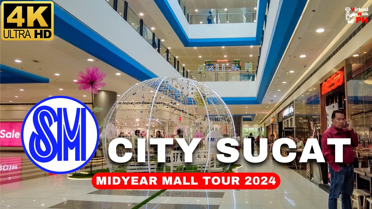 [4K] First SUPERMALL in Parañaque | SM City Sucat Mid-Year Tour 2024