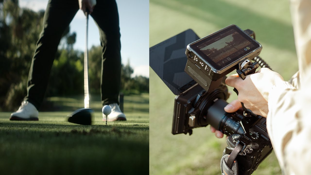 Filming a Golf Commercial on Sirui Anamorphic Lenses
