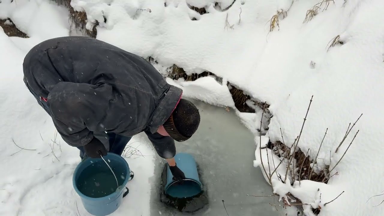 Snowstorm Day in a Ukrainian Village | Slow Farm Life & Cozy Kitchen