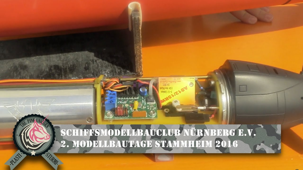 RC-U-Boote U-34 + USS Stonewall Jackson / Schiffsmodellbauclub Nürnberg 2. Modelltage Stammheim 2016