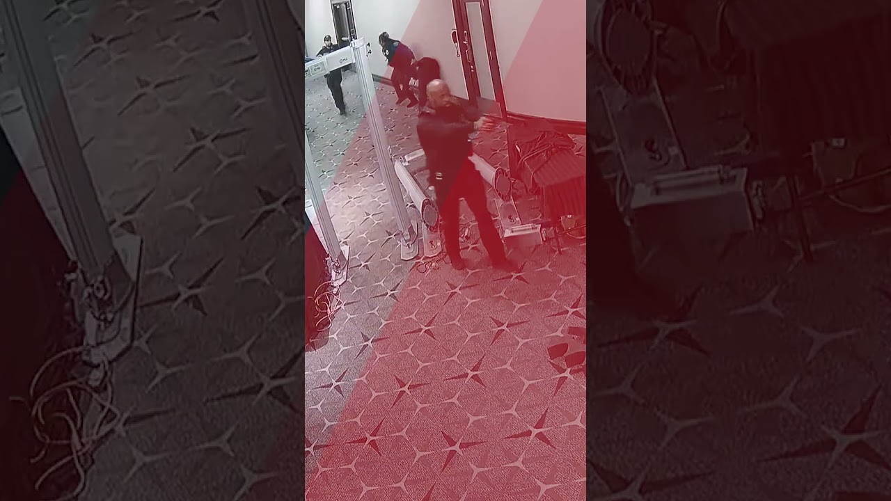 Video: Cole Allen Cases Hotel and Runs Past Security Before Alleged Assassination Attempt #shorts