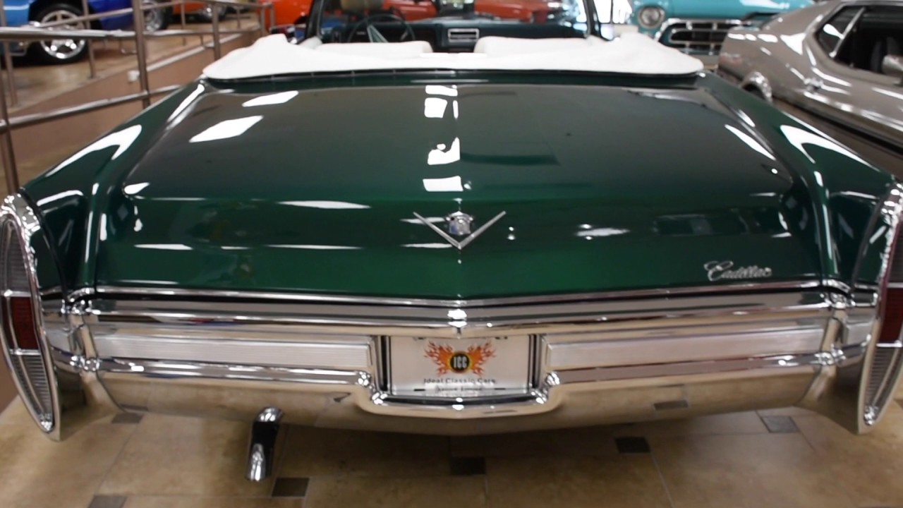 Walk Around & Start 1968 Cadillac Deville Convertible