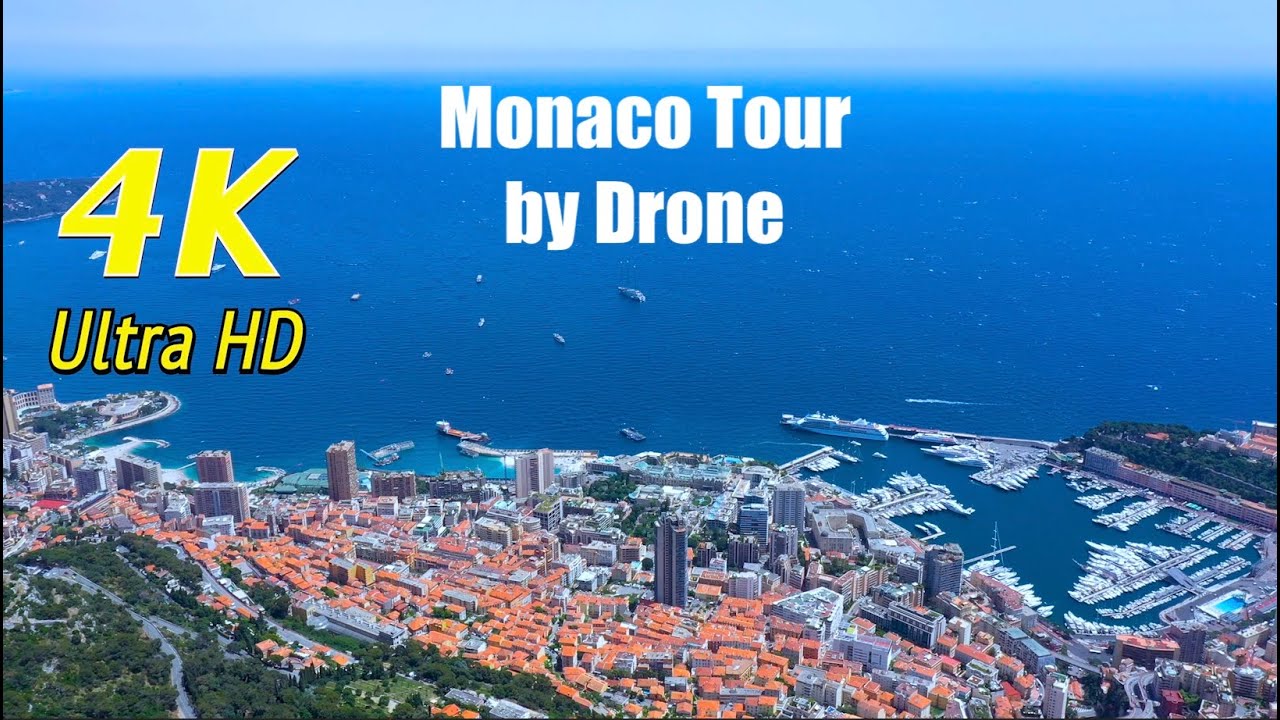 Monaco in 4K UHD by Drone