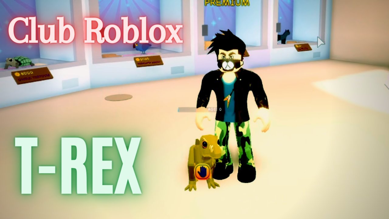 I buy 3 T-REX / Tyrannosaurus Rex in Club Roblox - gameplay by Astro's Farm