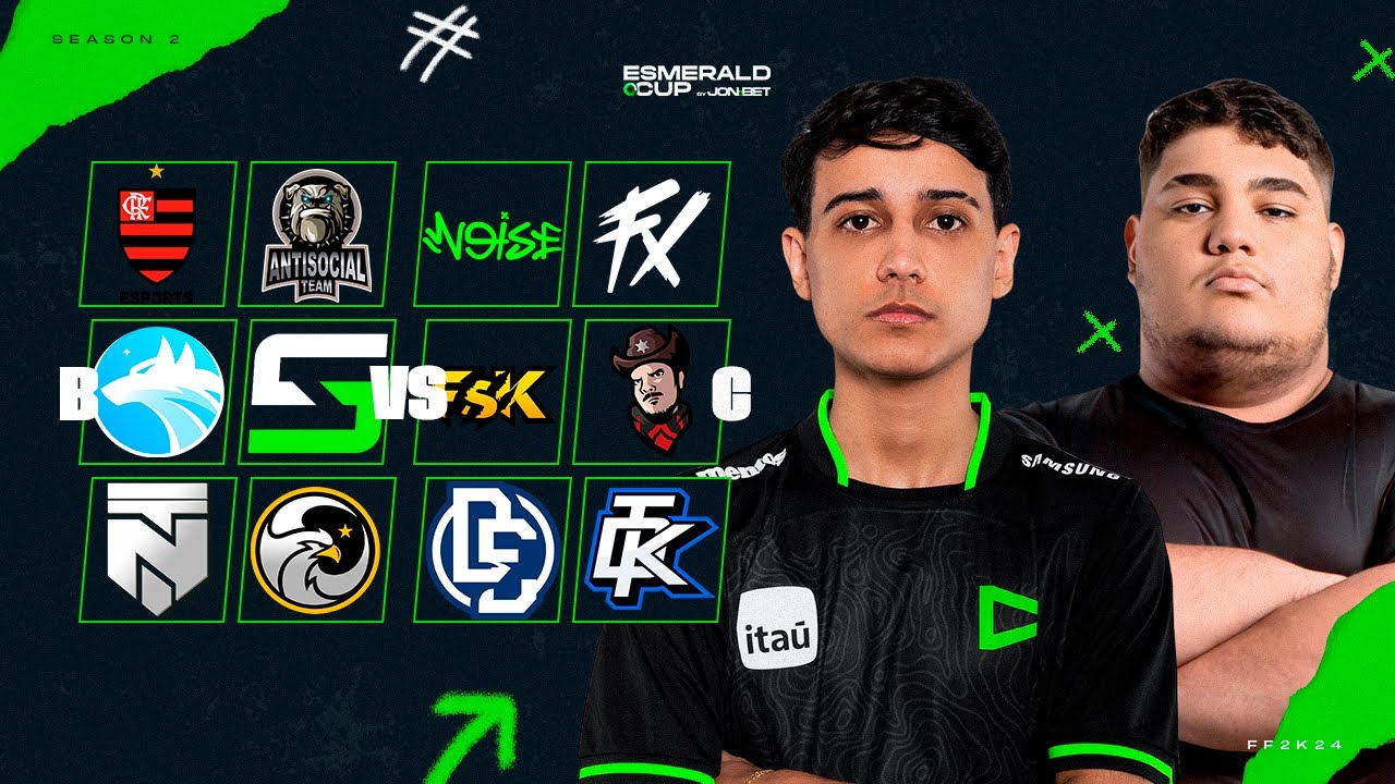 ESMERALD CUP 💚 DIA 6 BXC FASE DE GRUPOS 💚 FLAMENGO, ANTISOCIAL, K9, NOISE, FLUXO MOB #PAGAJON