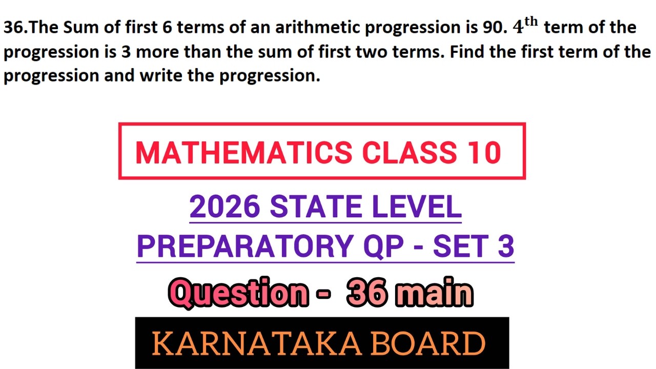 the sum of first 6 terms of an arithmetic progression is 90 4th term of the progression is 3 more