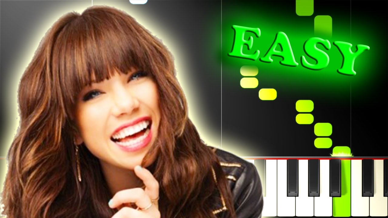 CARLY RAE JEPSEN - CALL ME MAYBE - Easy Piano Tutorial