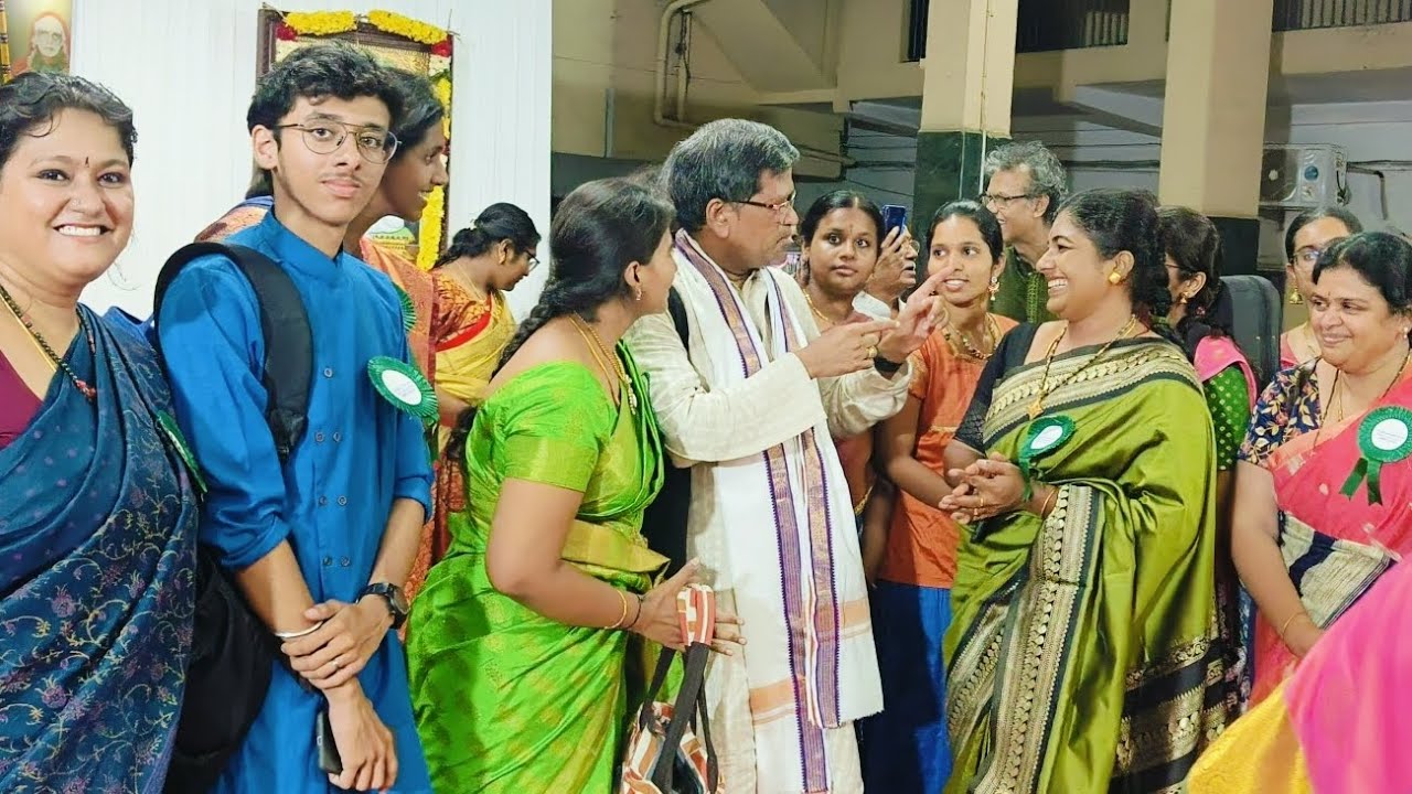 Thyagarajaswamy Aradhanai with senior musicians 🙏 @ Tambaram Music Club