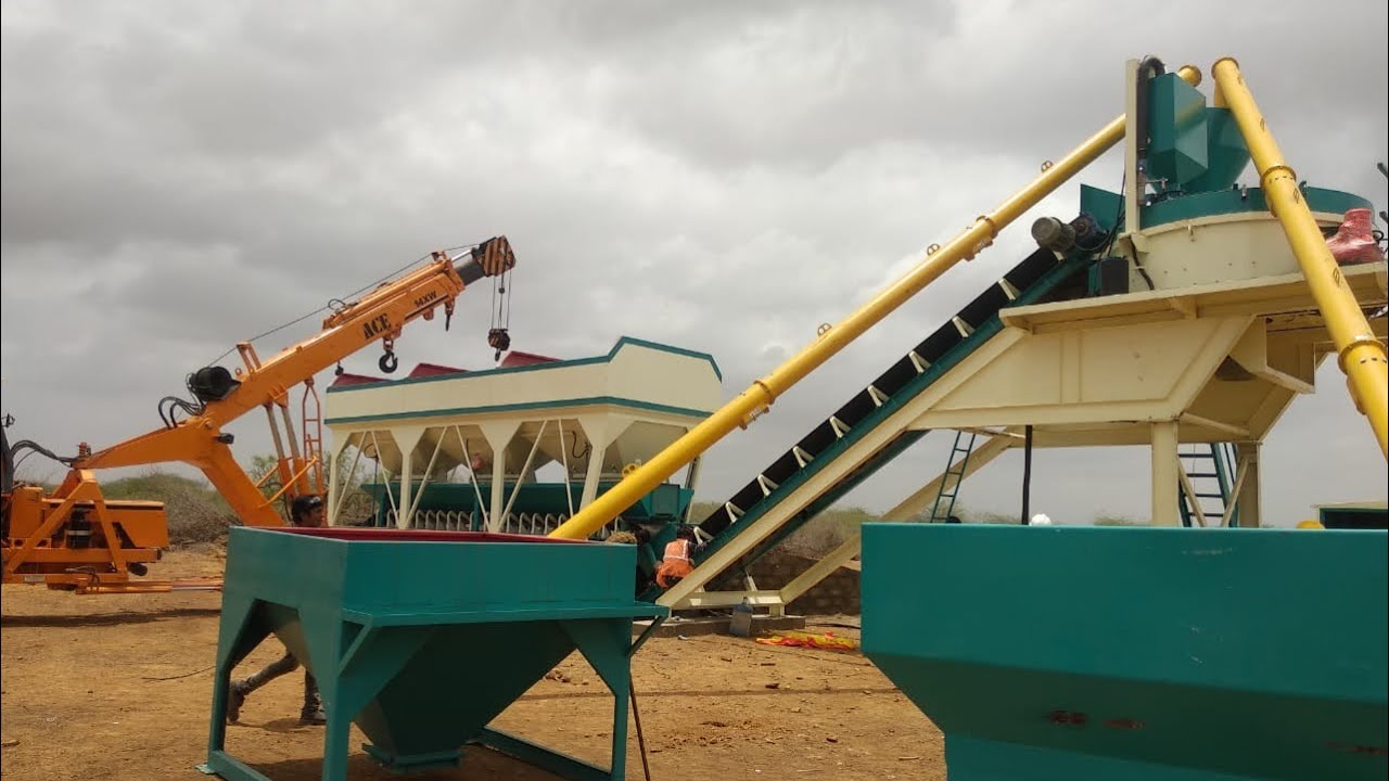 Nilkanth's Concrete Batching Plant | mobile concrete mixing plant | +91-9825173105