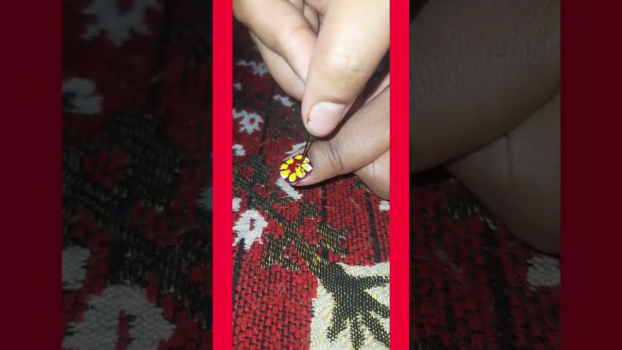 flower 🌸  #nails  #multiarts #nailartdesignsathomewithouttools