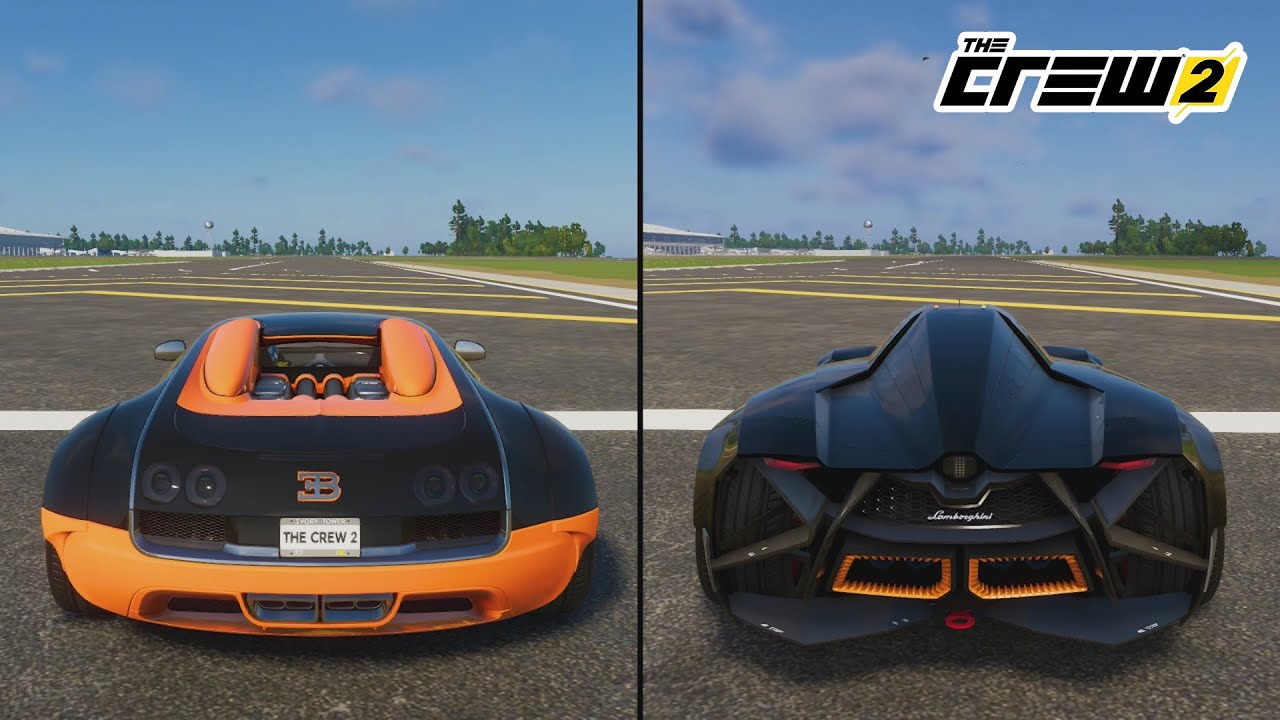 The Crew 2 | Bugatti Veyron 16.4 Grand Sport Vitesse 2016 vs. Lamborghini Egoista 2013 Comparison