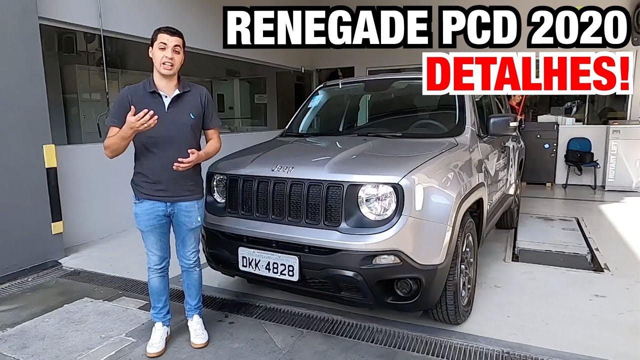 JEEP RENEGADE PCD 2020 EM DETALHES - Falando de Carro