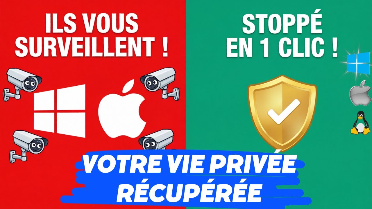 STOP : D&eacute;sactivez l'espionnage de Windows en 1 CLIC ! (Gratuit)
