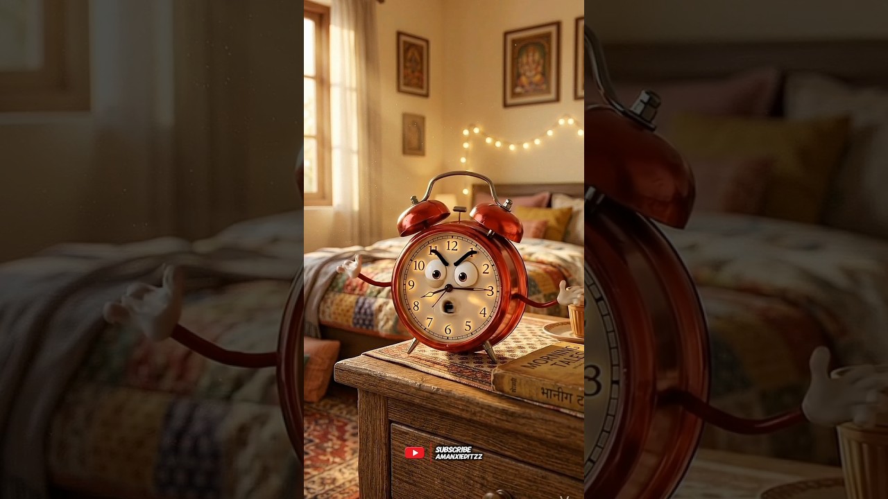 Alarm Clock Hai Ya Enemy Bhai? 😭⏰