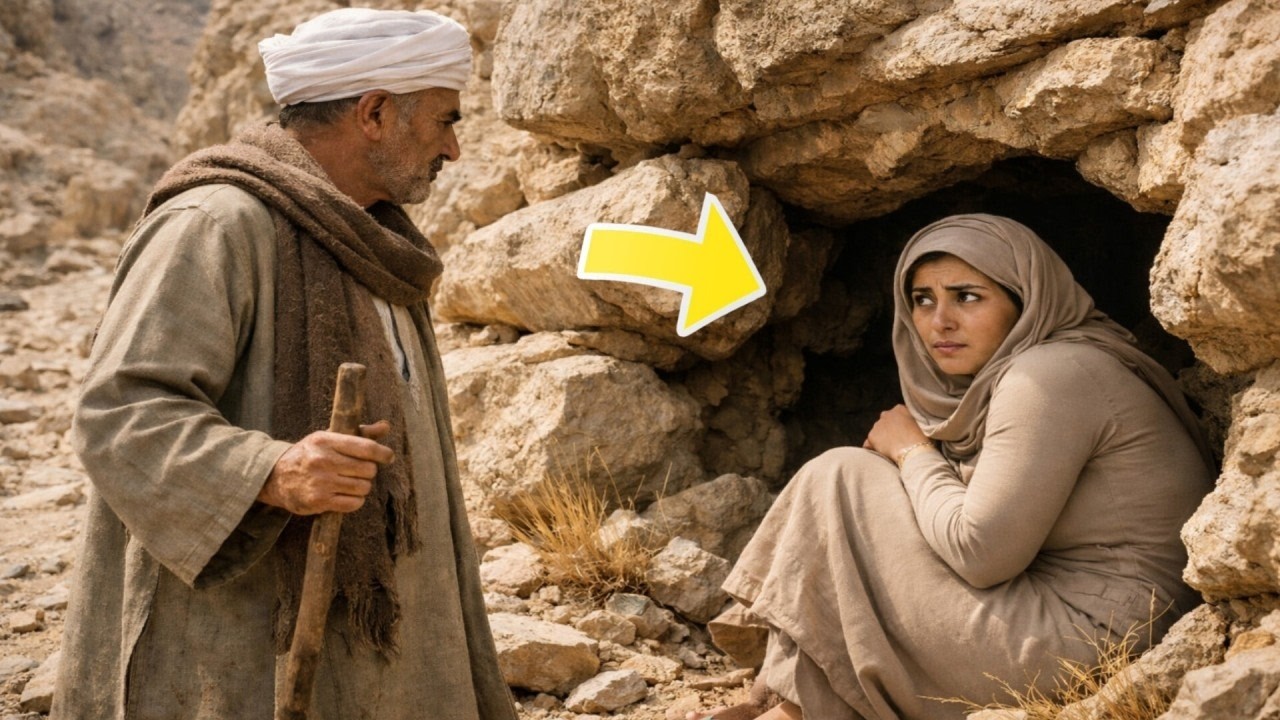 #قصة_الراعي الذي وجد امرأة تسكن في كهف وسط الذئاب..  حتى كشفت له سراً هز أركان الجبل!