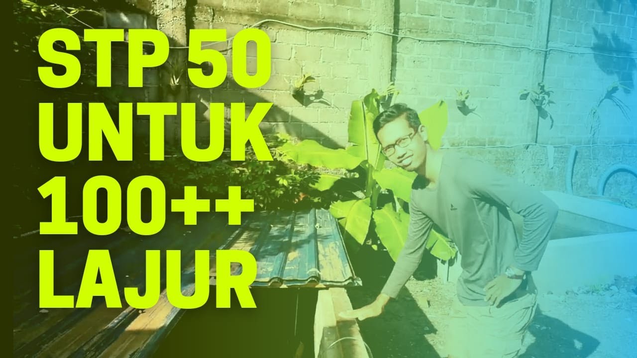 POMPA STP 50 UNTUK 100++ LAJUR, BERAPA DEBITNYA?