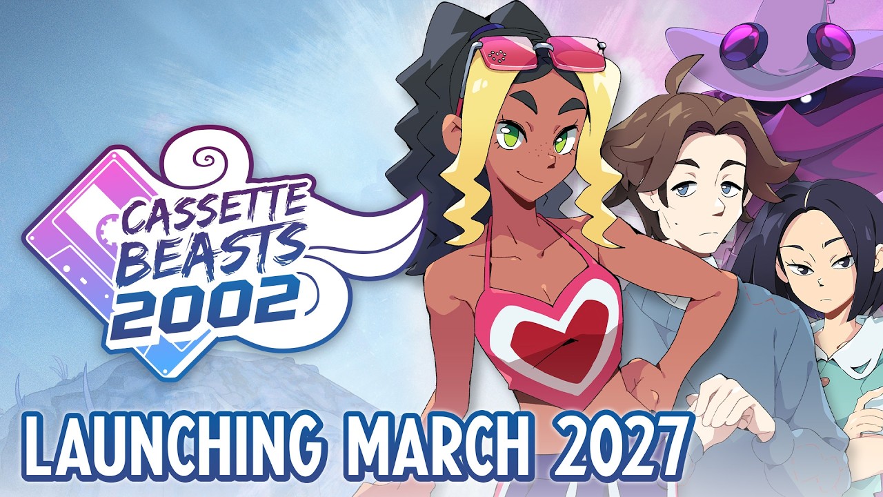 Cassette Beasts 2002 | Launch Window and Voice Actor Announcement Trailer
