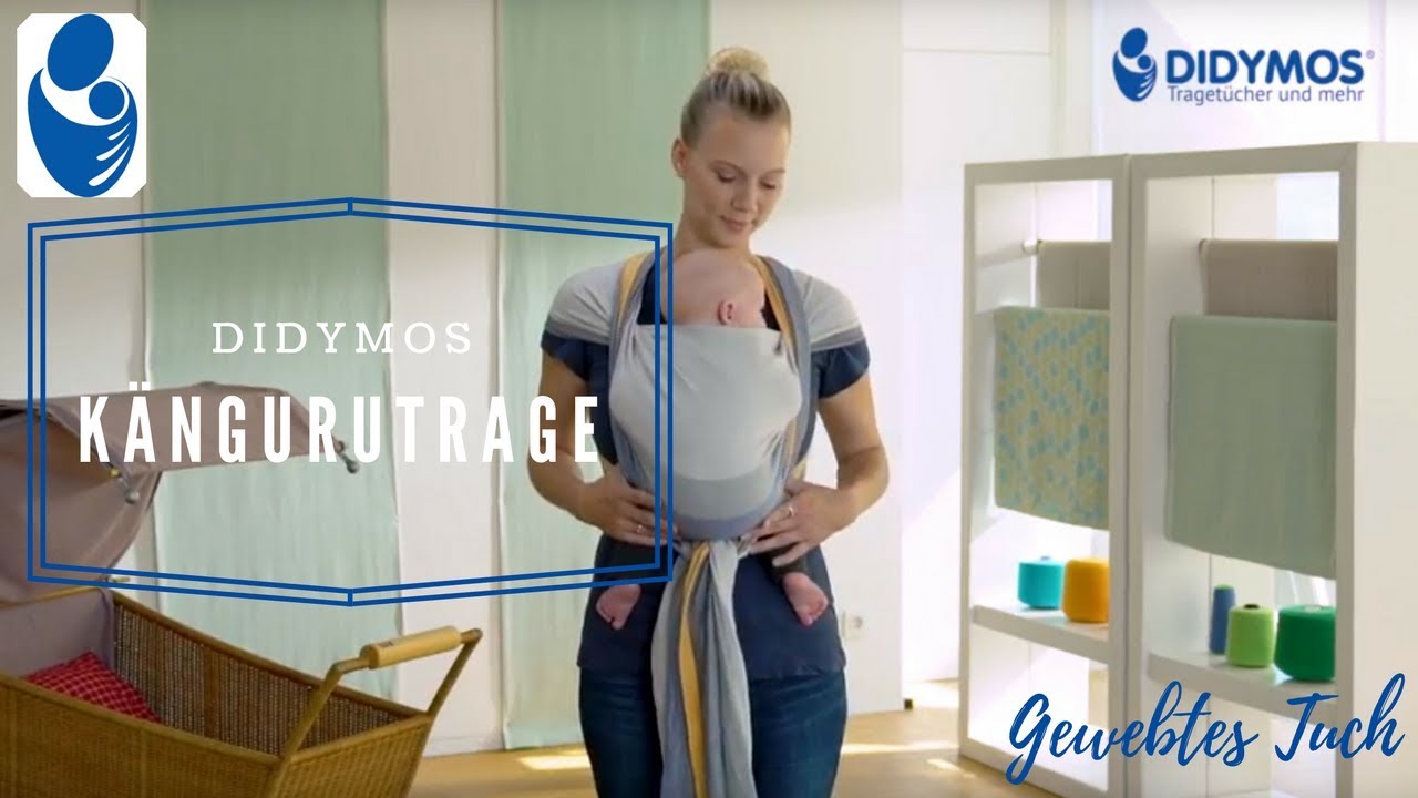 DIDYMOS - Kängurutrage - Bindeanleitung