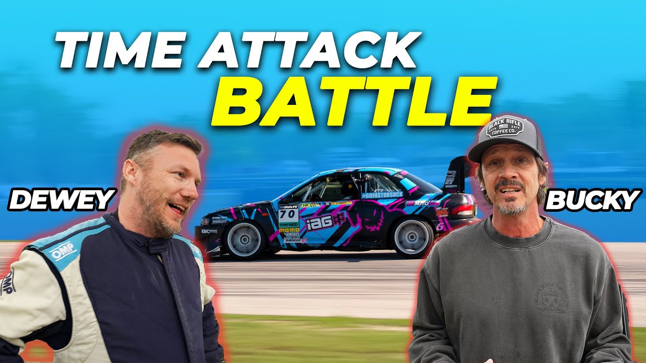 Competing in GRIDLIFE Time Attack with Bucky Lasek!
