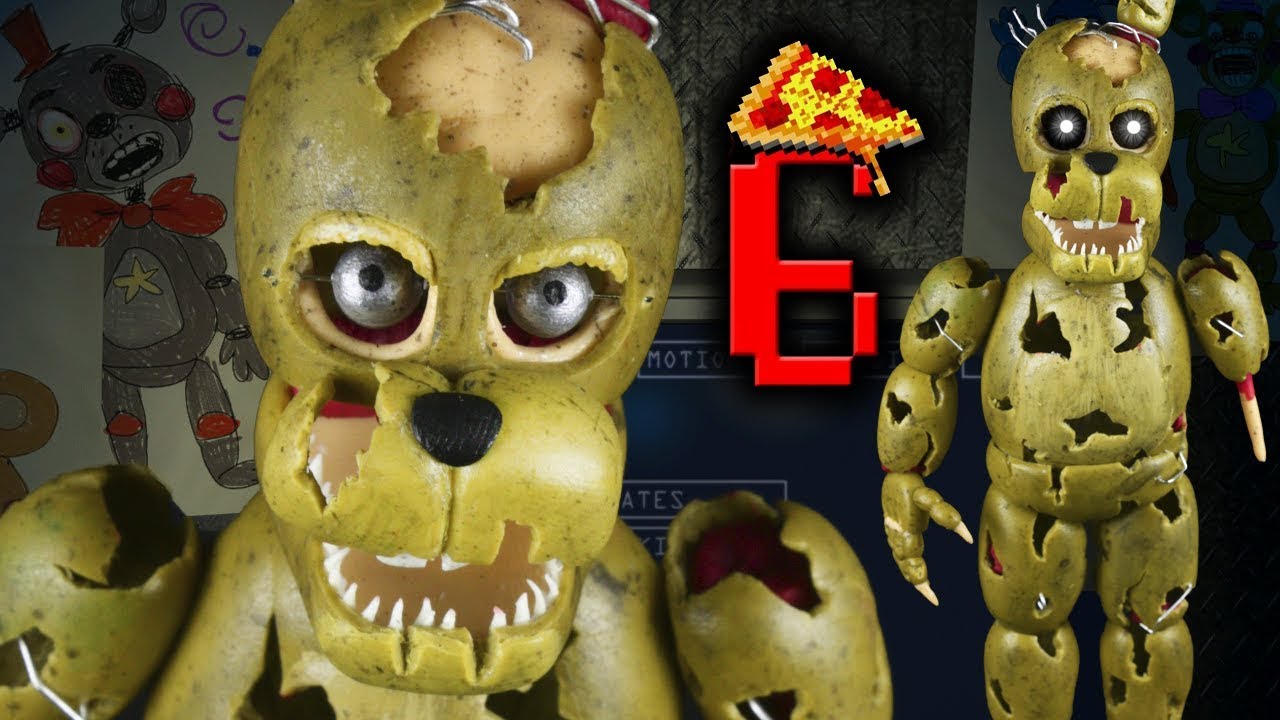 SALVAGED SPRINGTRAP l FNAF6 l PIZZERIA SIMULATOR 