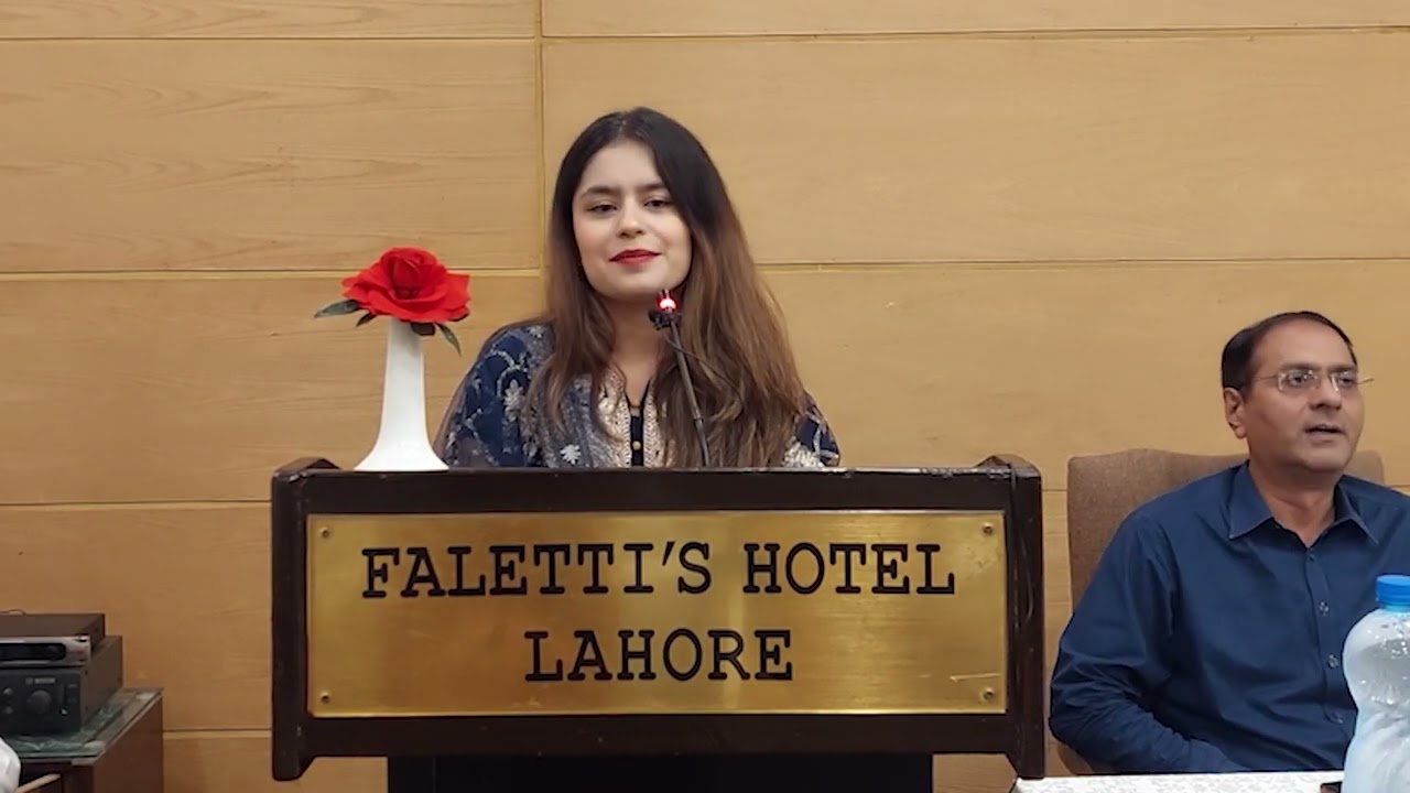 Aman Shehzadi Poetry | Bazm e Aftab Mushaira 2025 | Hamza Yaqoob Naam Sham | Faletti's Hotel Lahore