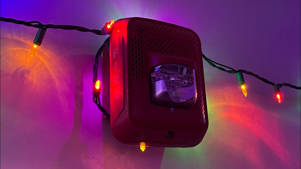Basement Fire System Test 36 | Christmas Special 2024 - Notifier Speaker/Strobes