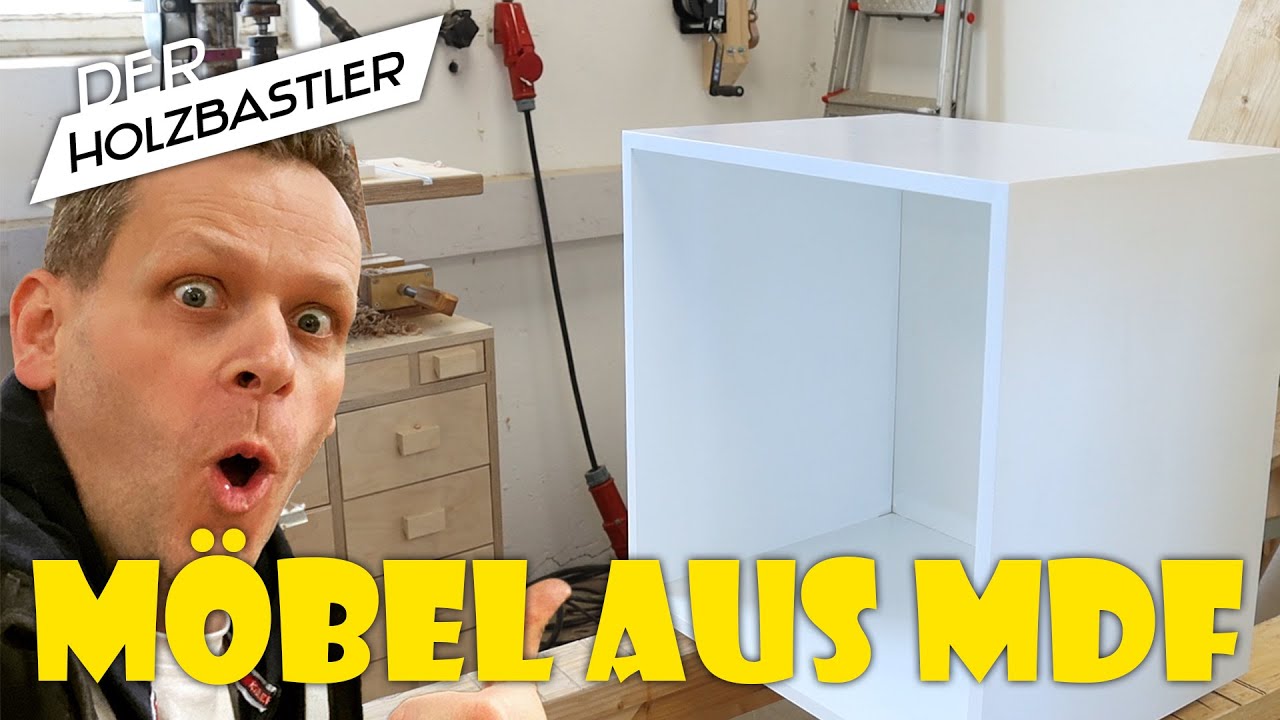 Möbel aus MDF selber bauen - Meine neue Garderobe