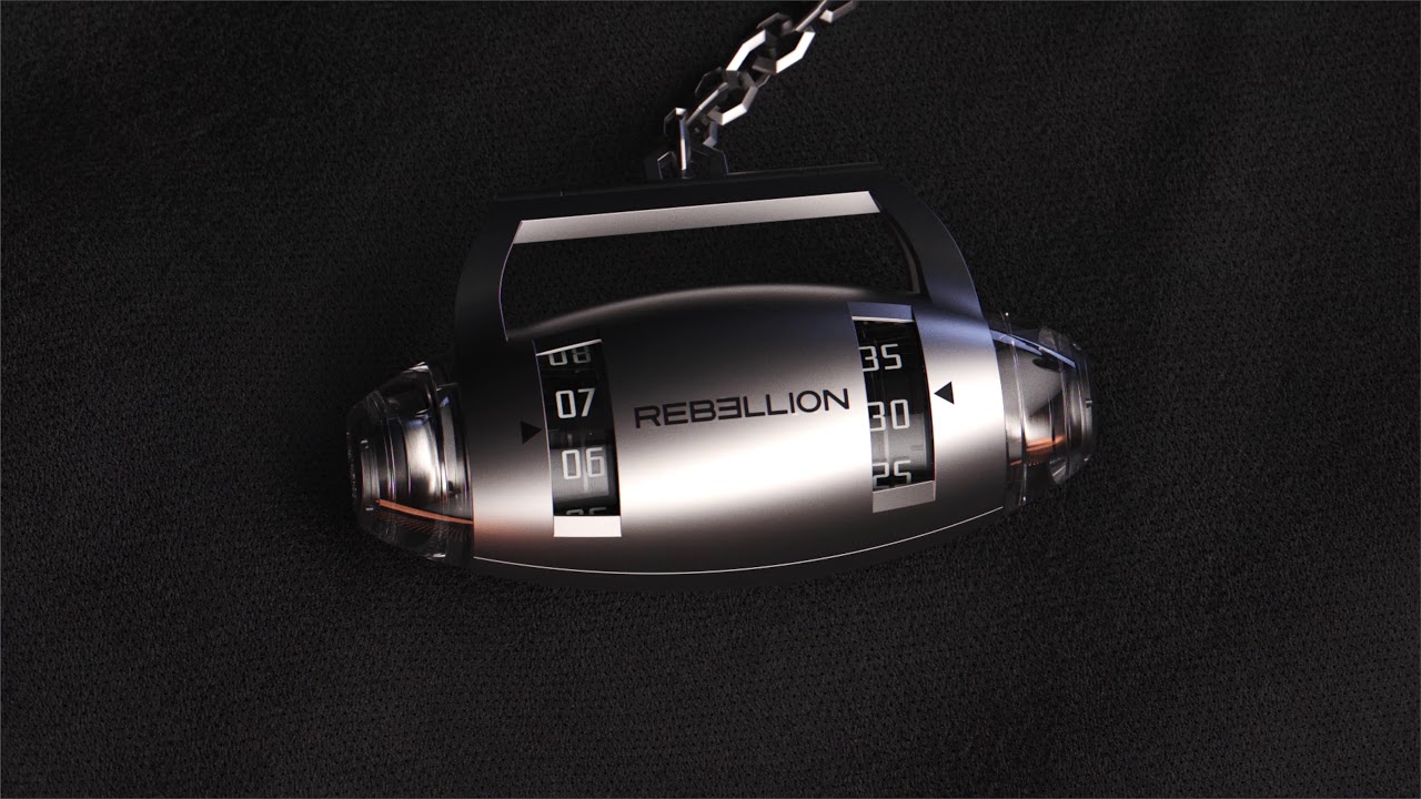 REBELLION TIMEPIECES : Weap-One Diamond Asymmetrical Tourbillon