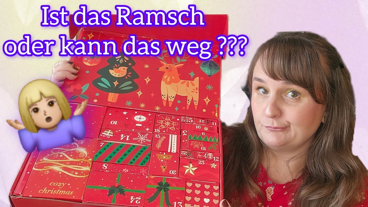 Ich unboxe einen unbekannten Adventskalender von Amazon | Adventskalender 2025 | Beauty | Wellness 