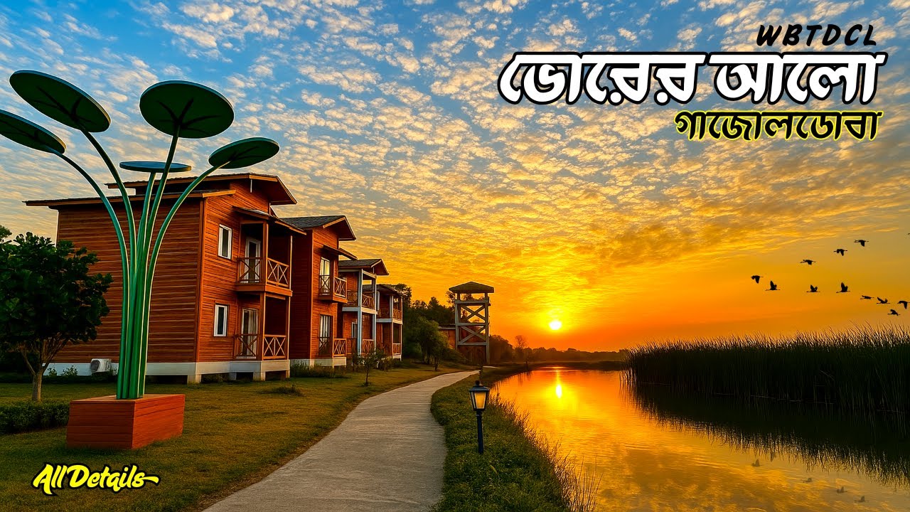 WBTDCL ভোরের আলো গাজোলডোবা - A Soulful Journey | Bhorer Alo Tourism Property, Gajoldoba