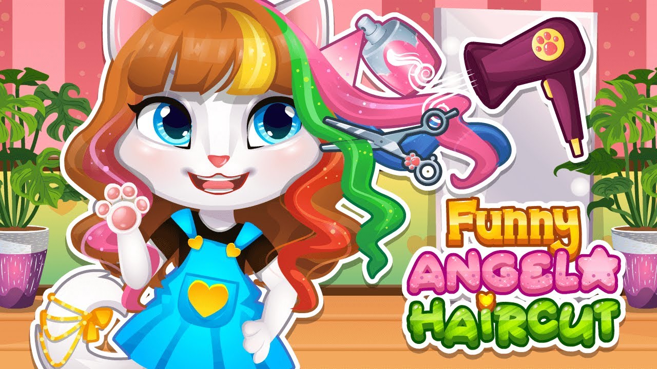 FUNNY ANGELA HAIRCUT - Play without download!