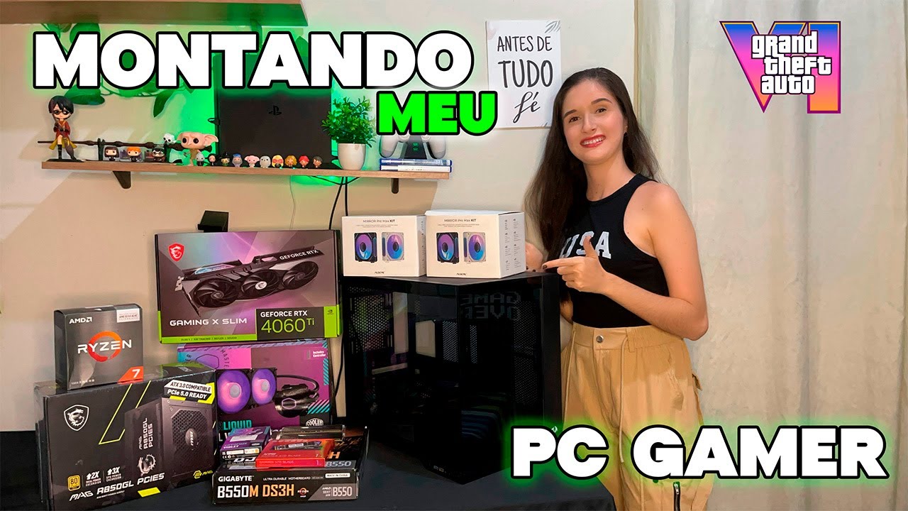 Montando o Melhor PC GAMER para Rodar GTA 6 no Ultra!