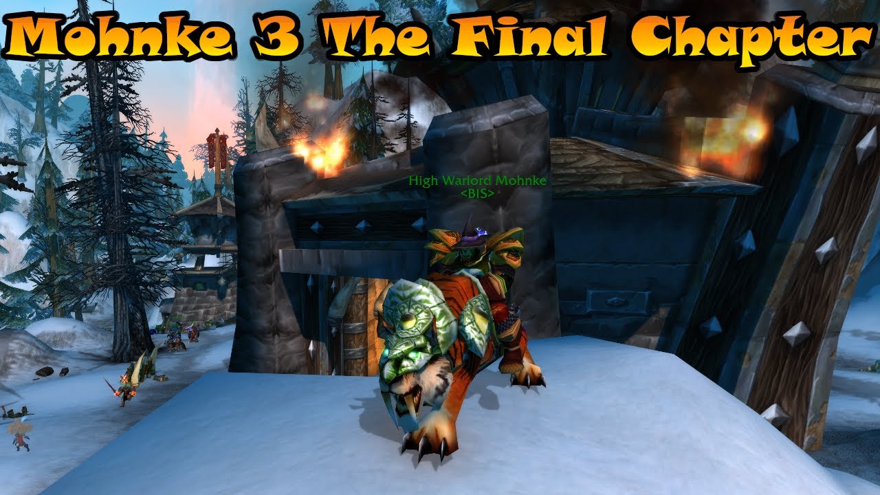 Classic WoW Mohnke 3 The Final Chapter 60 Elemental Shaman PvP HUGE CRITS