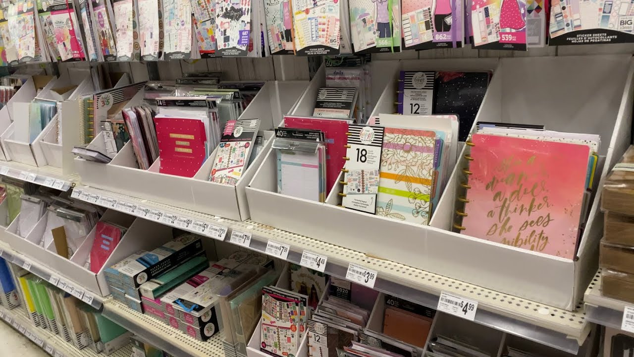 SHopping for a 2020 planner / happy planner monthly layout