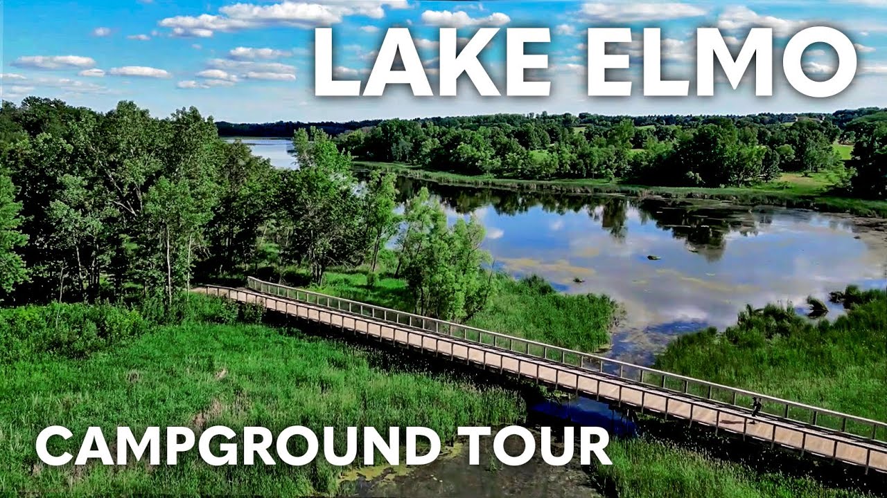 Minnesota's Lake Elmo Park Reserve Modern Campground Tour (Site by Site)