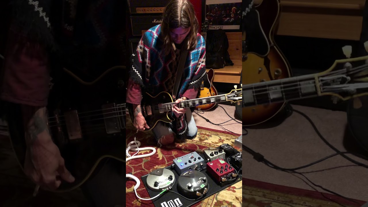 Nick Perri pre-rehearsal jam with The Underground Thieves