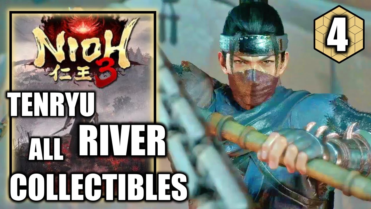 Nioh 3 - Tenryu River 100% Exploration Complete - Playthrough Part 4