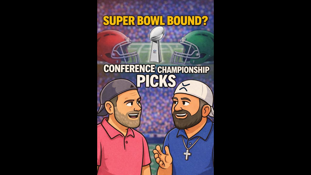 NFL Conference Championship Picks | Who's going to the Super Bowl?!