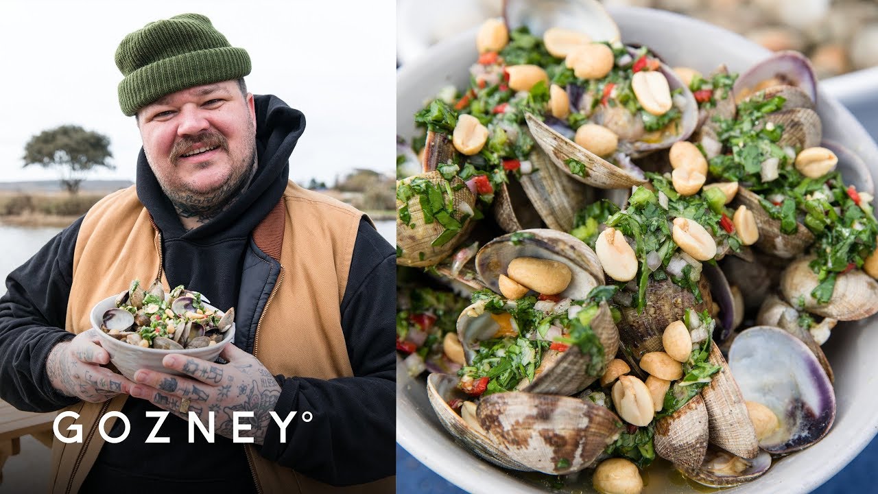 Matty Matheson makes Vietnamese Clams with Peanuts | Gozney Roccbox