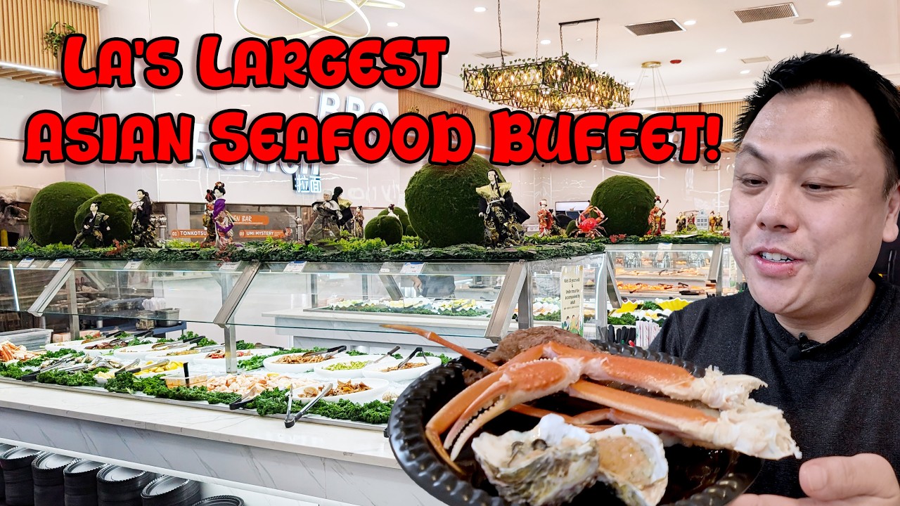 LA's Largest Asian Buffet - $39 Asian Sushi, Hotpot, Seafood Feast!