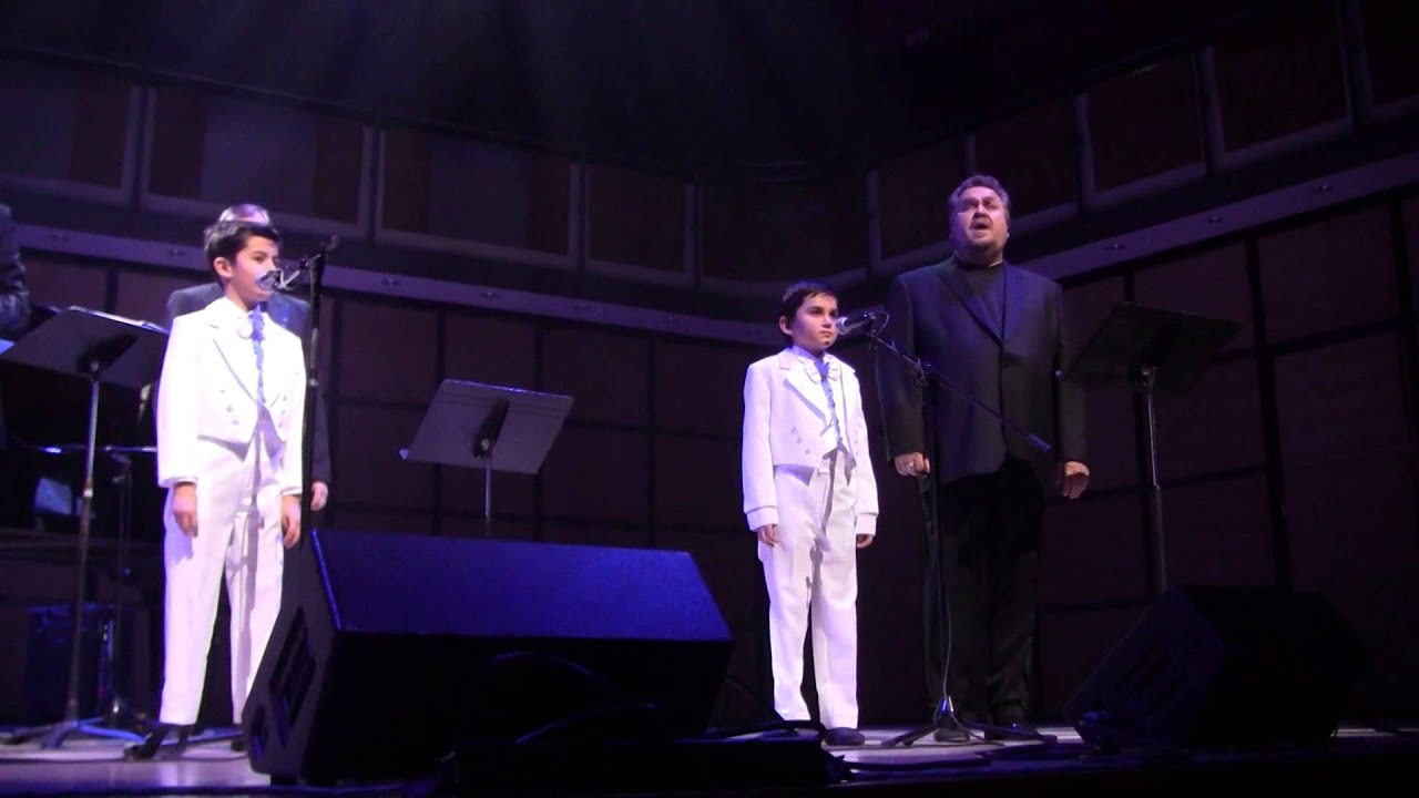 Star School Mini Tenors Perform With the Three Tenors