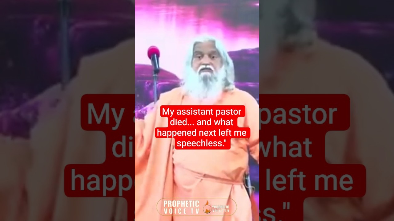 Sadhu Sundar Selvaraj Shares the Tragic Death of His Assistant Pastor #revival