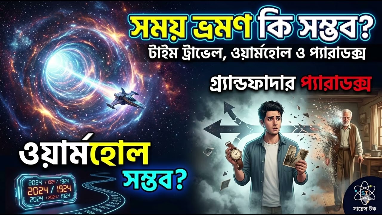 Time Travel: “Is Time Travel Possible?” Wormholes and the Grandfather Paradox 