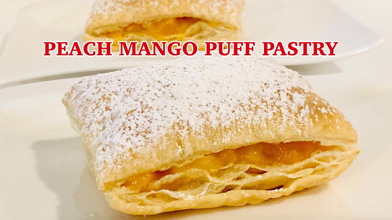 How to make Peach Mango Puff Pastry