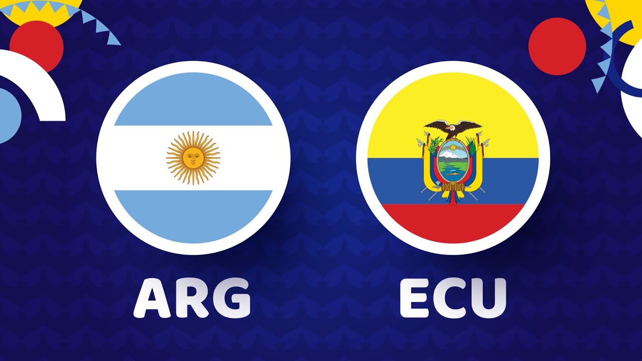 Copa América: Argentina 🇦🇷vs🇪🇨 Ecuador 🏆 | Efootball 2024