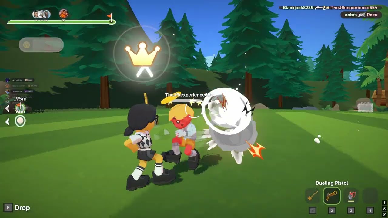 Super Battle Golf - Funny Moments 1
