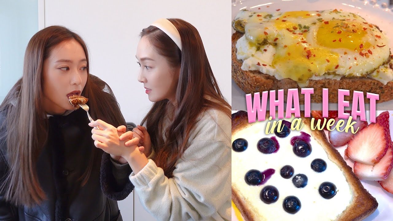 What I Eat In A Week 👩🏻‍🍳🥪