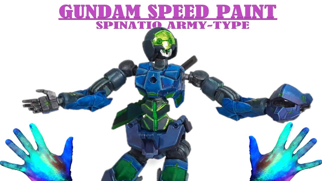 Let's Paint a Miniature: Gundam Speed Paint 