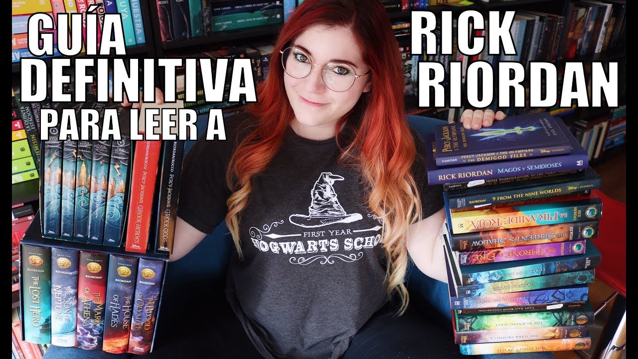 GUÍA DEFINITIVA PARA LEER A RICK RIORDAN | Crónicas de una Merodeadora
